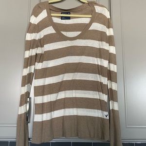 American eagle stripe sweater